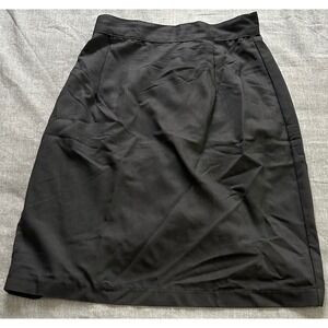 David Benjamin Collection Black Pencil Skirt Size 8 Professional Work Skirt